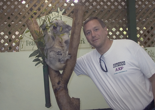 Chuck & a Koala