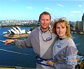 Top of the Harbor Bridge in Sydney